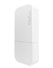 Load image into Gallery viewer, MikroTik wAP ac 2.4/5GHz Weatherproof Wi-Fi Router, 720MHz CPU, 64MB RAM, 802.11a/b/g/n/ac tripple chain, 1 Gbit LAN, RouterOS L4, PoE in, 2dBi gain
