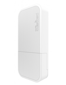 MikroTik wAP ac 2.4/5GHz Weatherproof Wi-Fi Router, 720MHz CPU, 64MB RAM, 802.11a/b/g/n/ac tripple chain, 1 Gbit LAN, RouterOS L4, PoE in, 2dBi gain