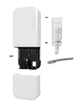 Load image into Gallery viewer, MikroTik wAP ax WiFi6 Dual-Band Weatherproof Wi-Fi Router, AX3000, Dual-core, 256MB RAM, 2 Gigabit Ethernet port, PoE-in, RouterOS L4, DC jack 12-57V

