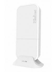 MikroTik wAP LTE Weatherproof 2G/3G/LTE CPE with 2.4 GHz Wi-Fi Router, 650 MHz CPU, 64MB RAM, 802.11b/g/n dual-chain, 1 FE LAN, LTE/3G/2G, RouterOS L4