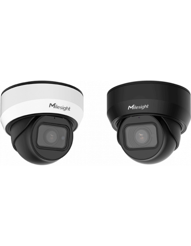 Milesight 2MP, AI Motorized Dome Network Camera, Intelligent Analytic, 4K Video, Smart Stream, P-Iri, Up to IP67-rated Weather-resistant, Vandal-Proof