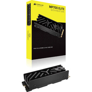 Corsair MP700 ELITE with Heatsink 1TB M.2 NVMe PCIe Gen. 5 x4 SSD