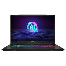 Load image into Gallery viewer, MSI Katana A17 AI B8VG Notebook | Ryzen 9 8940H | RTX 4070|17.3&#39;&#39; QHD|DDR5 16GB|1TB|Wi-Fi 6E|Bluetooth|LAN|Win 11 Home Laptop|2-Years Warranty|Black
