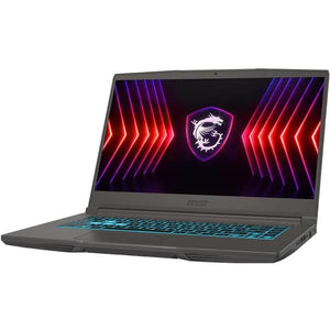 MSI Thin Alder Lake i5-12450H Notebook|RTX 2050|15.6'' FHD  144Hz|DDR IV 8GB RAM |512GB|Wi-Fi 6E|Bluetooth|LAN|Win 11 Home|2 Yr Warranty | Cosmos Gray