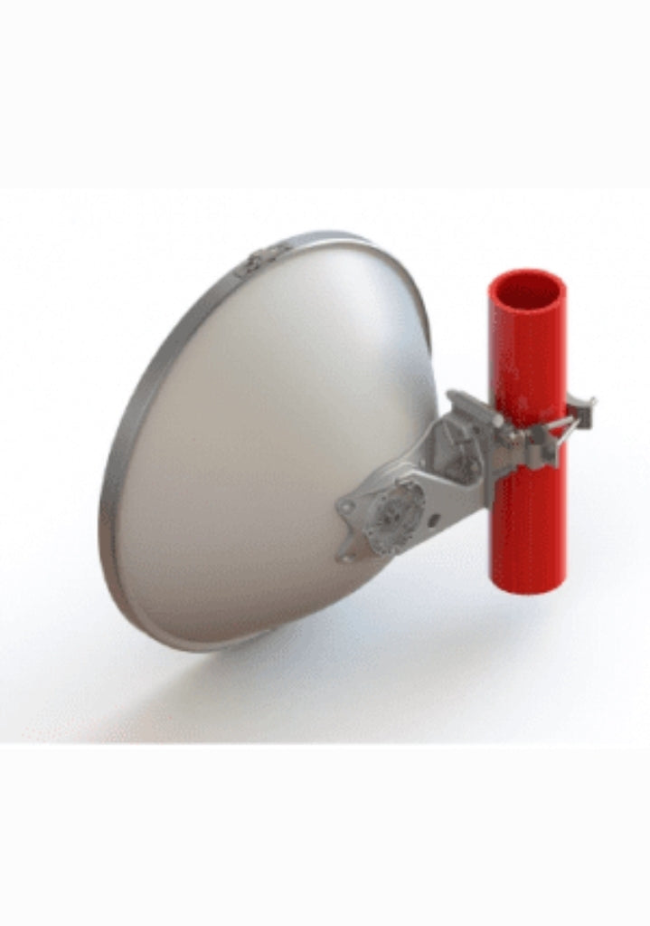 NEC iPasolink Dish Antenna, Dual Polarised, for 18GHz in 2+0 Configuration, 2ft. / 60cm, Outdoor Wireless Carrier, Integrated Microwave Dish Antennae