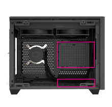 Load image into Gallery viewer, Cooler MasterBox NR200P MAX Computer Case, SFX 850WPsu Included, 280mm Liquid Cooler included, Mini-ITX Supported Motherboard
