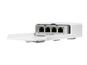 Ubiquiti NanoSwitch 4 x port POE switch (1xGigabit 24V PoE In Port, 3xGigabit 24V PoE Out Port), Outdoor, PoE Passthrough