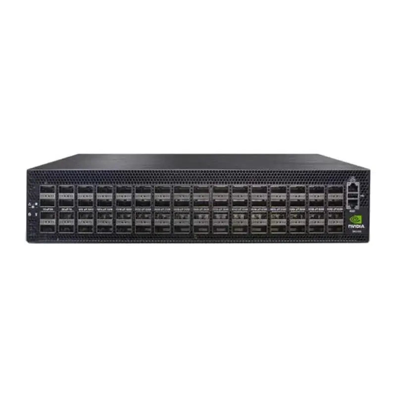 NVIDIA Mellanox Spectrum-4-based 400GbE 2U switch Cumulus Linux, 64*QSFP56-DD port, 2*SFP28 ports, 2*AC, x86 CPU, 920-9N42C-00RB-7C0