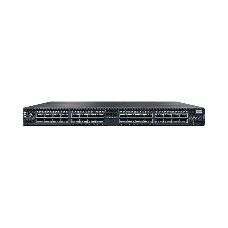 NVIDIA Mellanox Spectrum-2 based 100GbE 1U Switch with Cumulus Linux, 32 QSFP28, 2*AC, x86 CPU, C2P airflow, Rail Kit, MSN3700-CS2RC