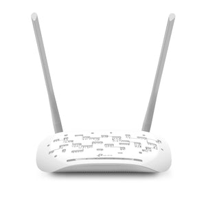TP-Link 300Mbps Wireless 11N ADSL2+ Modem/Router, connectivity Router, 3×10/100Mbps RJ45 LAN Port, 1×10/100Mbps RJ45 LAN/WAN Port, 1×RJ11 Port, W8961N