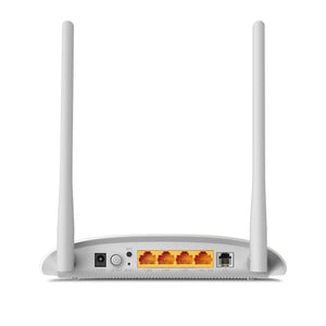TP-Link 300Mbps Wireless 11N ADSL2+ Modem/Router, connectivity Router, 3×10/100Mbps RJ45 LAN Port, 1×10/100Mbps RJ45 LAN/WAN Port, 1×RJ11 Port, W8961N