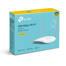 Load image into Gallery viewer, TP-Link 300Mbps Wireless 11N ADSL2+ Modem/Router, connectivity Router, 3×10/100Mbps RJ45 LAN Port, 1×10/100Mbps RJ45 LAN/WAN Port, 1×RJ11 Port, W8961N
