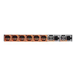 Juniper PTX10001-36MR-AC Router 36 QSFP56-DD QSFP28 multi-rate port base system + redundant AC Power supplies, FAN trays, JUNOS Evo