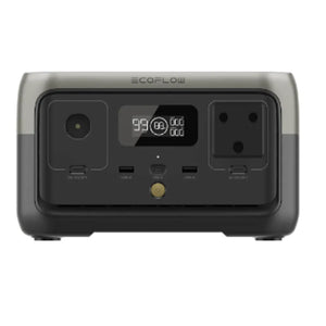 Ecoflow RIVER 2 Portable Power Station - 256Wh LFP battery -  300W Output 110W Solar input - SA Socket