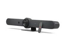 Load image into Gallery viewer, Logitech Rally Bar All-In-One Bar Large To Medium Rooms, all-in-one video conferencing with built-in AI technology, brilliant optics, White 960-001325
