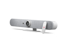 Load image into Gallery viewer, Logitech Rally Bar Mini All-In-One Bar For small to medium meeting rooms, video conferencing built-in AI technology, powerful audio - White 960-001353
