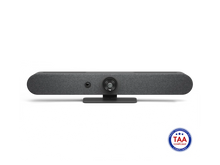 Load image into Gallery viewer, Logitech Rally Bar Mini All-In-One Bar For small to medium meeting rooms, video conferencing built-in AI technology, powerful audio - White 960-001353
