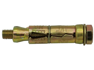 M8 Rawl Bolt Shielded-Zinc (8x65), suitable for use with all brackets we supply, 4882 Yellow Plated, Locally Sourced, RAWLB