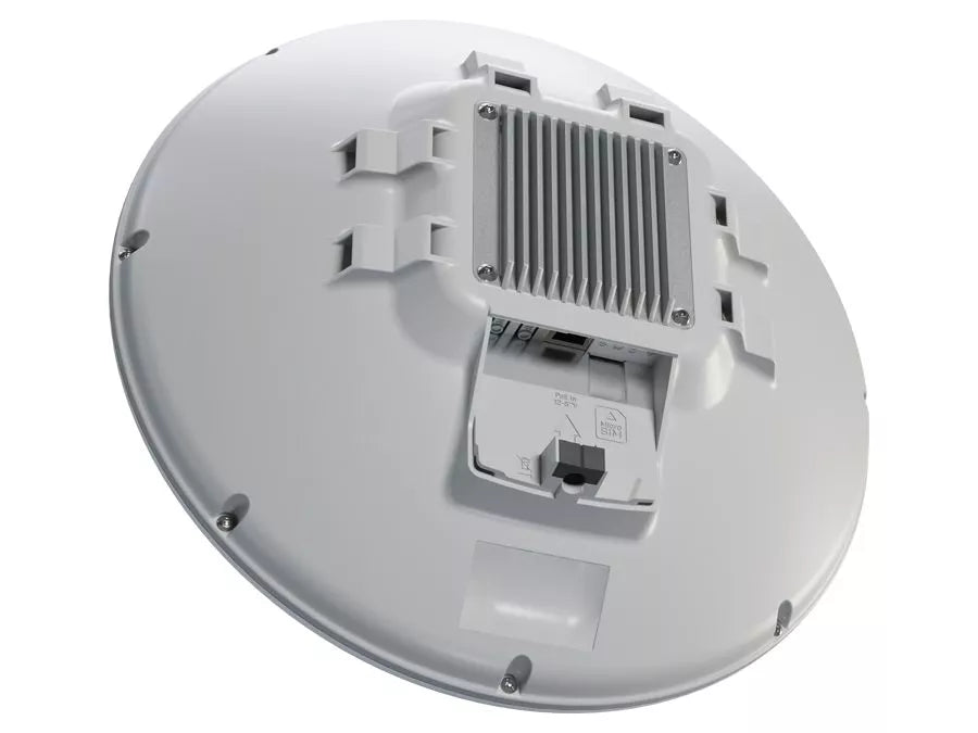 MikroTik ATL LTE18 kit with 1.2GHz dual-core ARM CPU, 256MB RAM, 1 x Gigabit Ethernet port with PoE-in for powering, 1.2 Gbps LTE CAT18 modem
