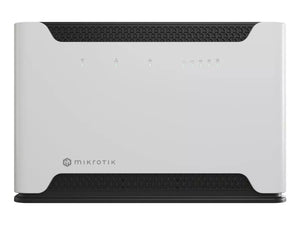 MikroTik Chateau 5G Kit 5 Port WiFi 5 Gigabit Router with 716MHz 4 Core CPU, 256MB RAM, 5x Gig LAN, 2 wireless interfaces (built-in 2.4G 802.11b/g/n)