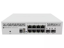 Load image into Gallery viewer, MikroTik CRS310-8G+2S+IN 8-Port Cloud Router Switch, 10G Three-Layer Network Management Switch 1x 10/100/1000Mbps WAN port
