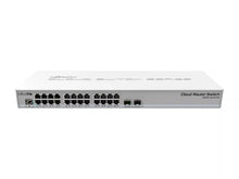 Load image into Gallery viewer, Mikrotik Cloud Router Switch CRS326-24G-2S+RM with 2x 40G QSFP+ cages, 24 10G SFP+ cages, 1x LAN port for management, RouterOS L5/SwitchOS dual boot
