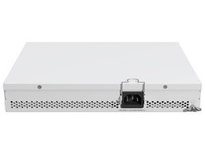 MikroTik SwoS Cloud Switch 8 Port PoE 2 SFP+, with SwOS, Rack-Mount, 1x IEC Power Cable (Included) or 48-57V Power Supply (Not Included) | CSS60-8P-2S