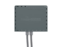 Load image into Gallery viewer, MikroTik hEX S - Desktop Router with 1 SFP, 5 Gb Ports &amp; 1 USB port, Dual-core 880 MHz CPU, 256 MB RAM, PoE in/out, 12v-57v, 5 Gigabit Ethernet ports
