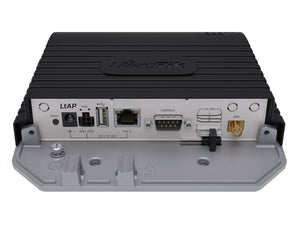 MikroTik LtAP LTE Weatherproof 2G/3G/LTE CPE with WiFi Router, GPS Support, 3x mini Sim slots, 802.11b/g/n dual-chain, 1Gb LAN, LTE/3G/2G, RouterOS L4