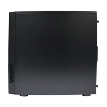 Load image into Gallery viewer, RCT EX1 Desktop Computer CASE with DVD drive slot mATX - Black + 300W; 1 × Fan; 2 x 3.5; 2 x 2.5, Computer CASE
