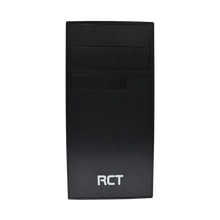 Load image into Gallery viewer, RCT EX1 Desktop Computer CASE with DVD drive slot mATX - Black + 300W; 1 × Fan; 2 x 3.5; 2 x 2.5, Computer CASE
