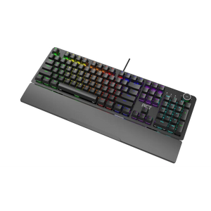 RCT HyperKey 104 keys Mechanical Gaming Keyboard; Blue mechanical switches; Multi Color LED Backlight, RCT-HyperKey