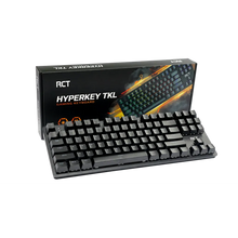 Load image into Gallery viewer, RCT HyperKeyTKL 87 keys Mechanical Gaming Keyboard; Blue mechanical switches; Multi Color LED Backlight, RCT-HyperKeyTKL
