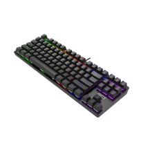 Load image into Gallery viewer, RCT HyperKeyTKL 87 keys Mechanical Gaming Keyboard; Blue mechanical switches; Multi Color LED Backlight, RCT-HyperKeyTKL
