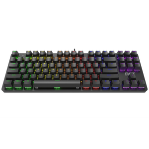 RCT HyperKeyTKL 87 keys Mechanical Gaming Keyboard; Blue mechanical switches; Multi Color LED Backlight, RCT-HyperKeyTKL