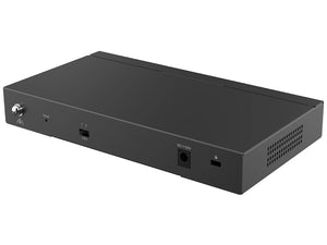 Reyee 10 Port Gigabit with 8 PoE 120W 1SFP Combo Port Smart Managed Switch with 8x 802.3af/at PoE ports, 2x GbE uplink ports, 1x SFP | RG-ES210GS-P