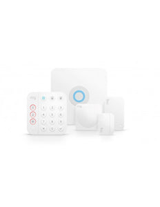 Ring Security Alarm 5 Piece Home Security Kit, Includes Base station, Keypad, Motion Detector, Window/Door Sensor, Range Extender, IoT Smart Home Kit