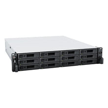 Load image into Gallery viewer, Synology RackStation RS2423+ AMD Ryzen V1780B 12-bay 2U Rack NAS Server - 8GB DDR4 ECC - 2 x 1GbE PORT - Support RX1223RP Expansion
