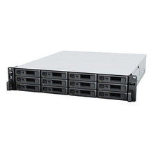 Load image into Gallery viewer, Synology RackStation RS2423+ AMD Ryzen V1780B 12-bay 2U Rack NAS Server - 8GB DDR4 ECC - 2 x 1GbE PORT - Support RX1223RP Expansion
