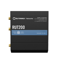 Load image into Gallery viewer, Teltonika RUT200-VA LTE Cat 4 Router 4G industrial Wi-Fi router, backward-compatible with 3G and 2G, Wi-Fi 4, 1x WAN (100 Mbps), 1x LAN (100 Mbps)
