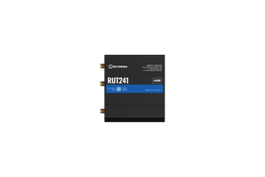 Teltonika RUT241-ESIM LTE Cat 4 Industrial Router, Wi-FI 4, 1 x WAN(100Mbps), 1 x LAN(100Mbps)