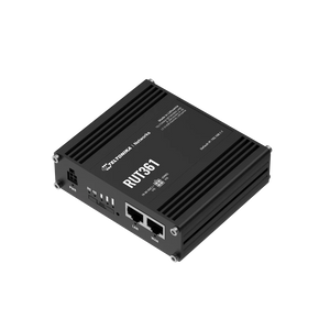 Teltonika RUT361 Cat6 Router with two WiFi antennas, cellular speeds of up to 300Mbps with carrier aggregation, 802.11 b/g/n wireless access point