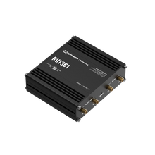 Load image into Gallery viewer, Teltonika RUT361 Cat6 Router with two WiFi antennas, cellular speeds of up to 300Mbps with carrier aggregation, 802.11 b/g/n wireless access point
