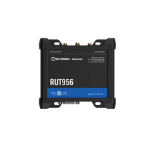 Load image into Gallery viewer, Teltonika RUT956 LTE Cat 4 GNSS antenna or DinRail Industrial Router, Dual-SIM, WiFi 4, 1x 100Mbps WAN, 3x 100Mbps LAN, MQTT, MoDBUS RS232/RS485/USB
