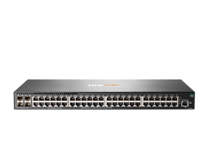 Hp Aruba 2930F 48G 4Sfp+ Switch with 48x RJ-45 autosensing 10/100/1000 ports, 4x SFP+ 1/10G ports 176 Gbps Switching JL254A