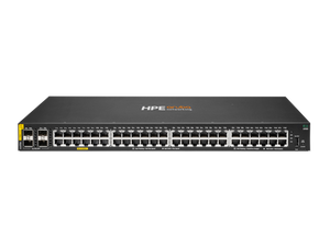 HPE Aruba Networking CX 6100 48G Class4 PoE 4SFP+ 370W Switch Entry Level Layer 2 Access Switches JL675A