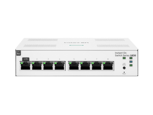 HPE Aruba Networking Instant On 8G Switch smart-managed Layer 2 Ethernet Switch 8p Gigabit 1830 JL810A