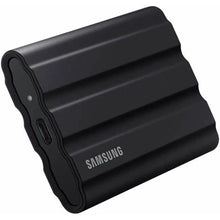 Load image into Gallery viewer, Samsung MU-PE4T0S T7 Shield Portable SSD Hard Drive 4TB; USB 3.2 (Gen2,10Gbps) backwards compatible, Transfer speed 10Gbps, Black, SSD capacity 4000MB
