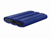 Load image into Gallery viewer, Samsung MU-PE2T0R T7 Shield Portable SSD 2 TB; USB Type-C, 3.2 Gen 2 (3.1 Gen 2), 1050 MB/s, 10 Gbit/s, backwards compatible, Blue
