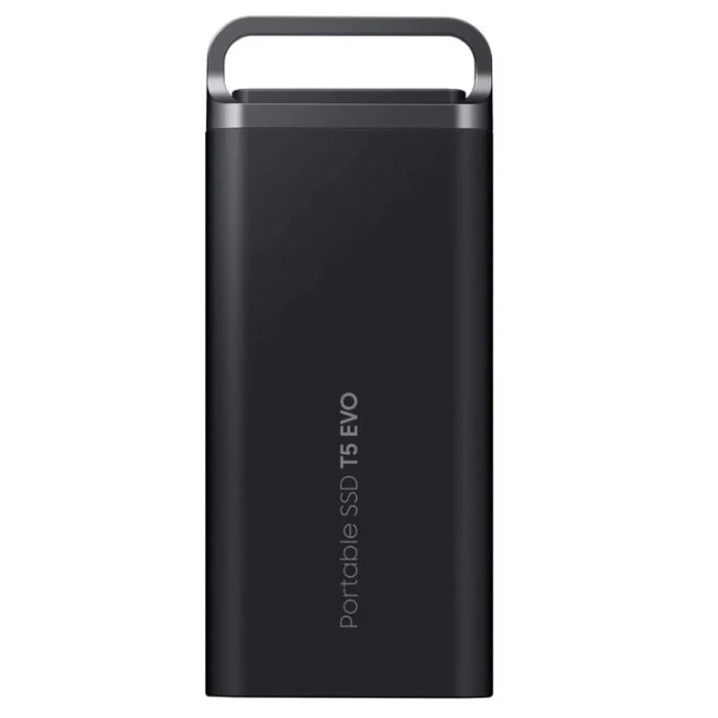 Samsung MU-PH4T0S T5 EVO Portable SSD 4 TB; Transfer speed up to 460 MB/s; USB 3.2 (Gen 1; 5Gbps) backwards compatible; AES 256-bit hardware